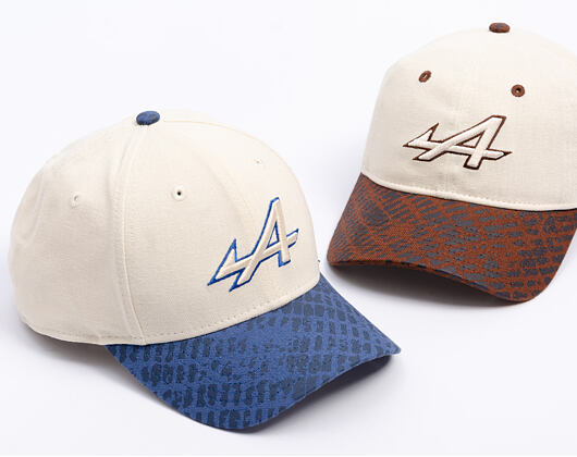 Kappe New Era - F1 Heritage 9FORTY M-CROWN - Alpine Racing - Chrome White