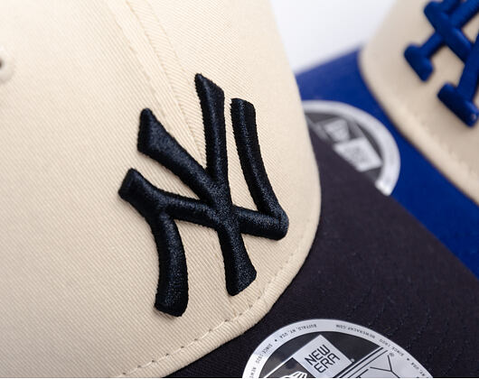 Kappe New Era - MLB Colorblock 9FORTY M-CROWN - NY Yankees - Cream