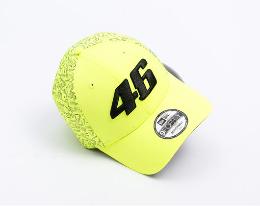 Kappe New Era - Valentino Rossi VR46 All Over Print 9FORTY - VR46 - Yellow