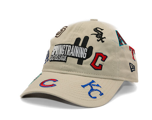 Kids Kappe New Era - MLB Cactus League 9TWENTY - Cactus League Logo - Stone