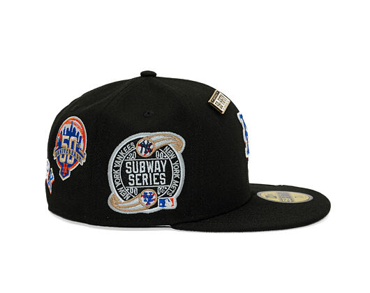 Kappe New Era - MLB IMAGE DROP - Subway Series 59FIFTY - NY Mets - Black