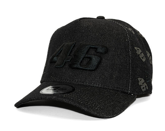 Kappe New Era - Valentino Rossi VR46 Denim 9FORTY Trucker - VR46 - Black