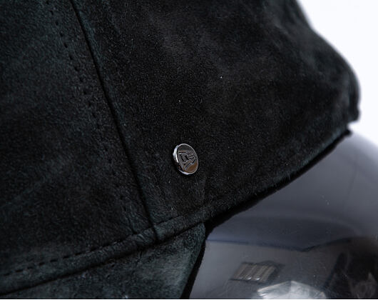 Kappe New Era - Branded IMAGE DROP - Suede 9FORTY A-Frame - Black