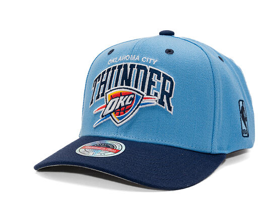 Kappe Mitchell & Ness - NBA Team Arch Snapback - Oklahoma City Thunder - Blue