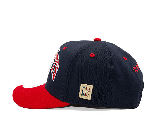 Kappe Mitchell & Ness - NBA Team Arch Snapback - Houston Rockets - Navy / Red