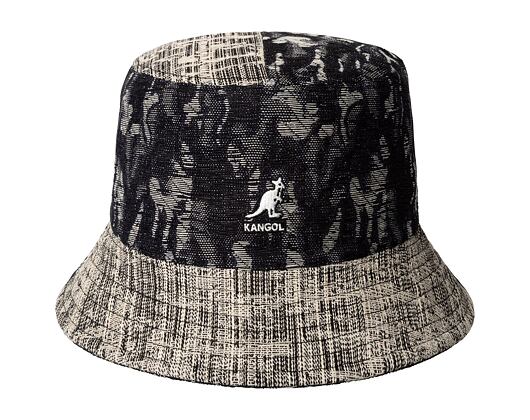 Hut Kangol - TRENDS PACK - Denim Mashup Bucket - Black Topstitch