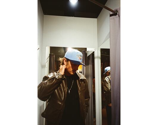 Kappe Mitchell & Ness - NBA Team Arch Snapback - Oklahoma City Thunder - Blue