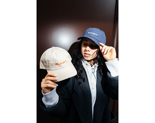 Kappe 8by8 - Dadcap - "idk, google it" - Navy/White