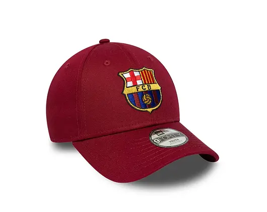 Kinder Kappe New Era - Core Logo 9FORTY Kids - Barcelona FC - Cardinal