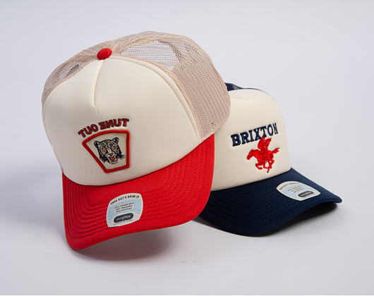 Kappe Brixton - Lost In Reality MP Trucker - White/Rush