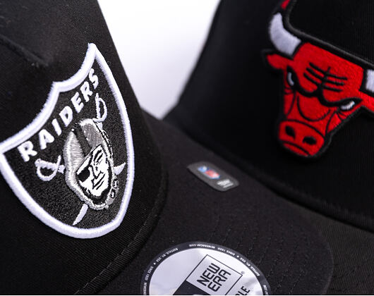Kappe New Era - 9FORTY A-FRAME SIDE PATCH - Chicago Bulls
