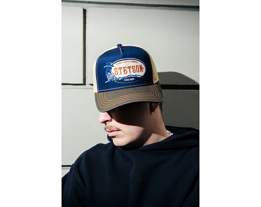 Kappe Stetson - Trucker Cap - Cowboy Coffee - 52