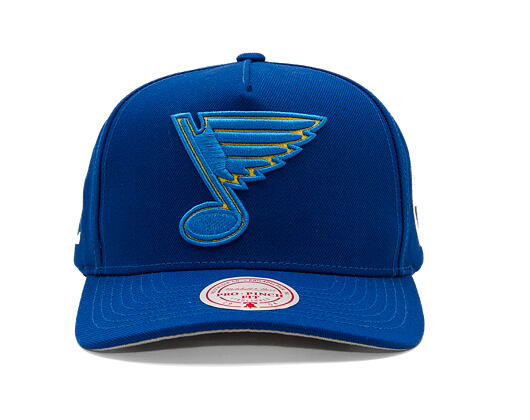 Kappe Mitchell & Ness - NHL Double Clutch Pro Snapback St. Louis Blues - Royal