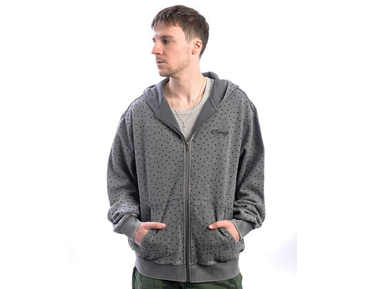 Pullover Ripngems Zip Up Hoodie (Charcoal Wash)