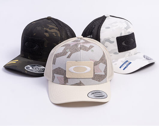 Kappe Oakley - O Original Patch Trucker - Abstract Camo Mist