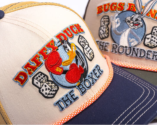 Kappe Capslab - Looney Tunes Daffy Duck The Boxer - Vanilla / Navy