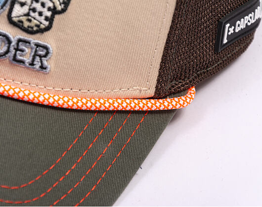 Kappe Capslab - Looney Tunes Bugs Bunny The Rounder - Olive / Off White