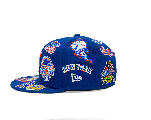Kappe New Era - MLB All Over Logo 59FIFTY - NY Mets - Team Color