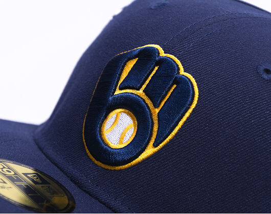 Kappe New Era - MLB Hidden Hit 59FIFTY - Milwaukee Brewers - Team Color
