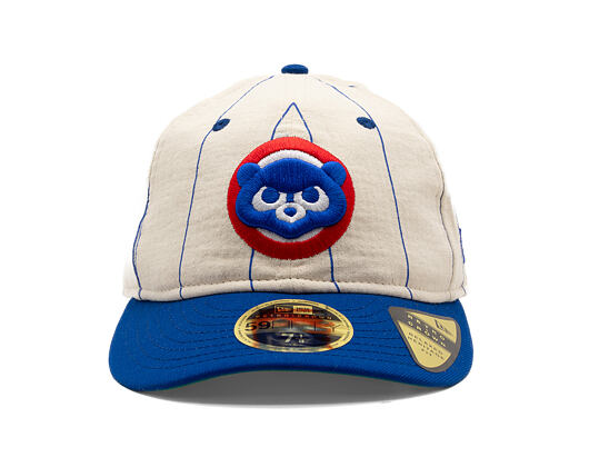 Kappe New Era - MLB Retro Linen Pinstripe 59FIFTY Retro Crown - Chicago Cubs - Team Color