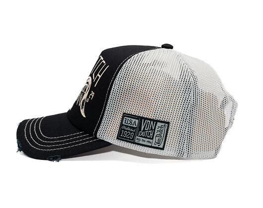 Kappe Von Dutch - Trucker - Eye Out Side Patch Black/White