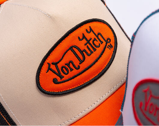 Kappe Von Dutch - Trucker - Classic Logo Orange/Green