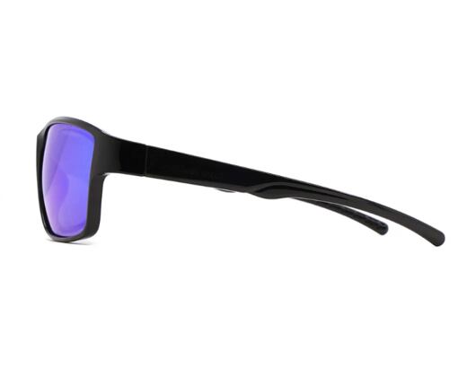 Sonnenbrille Red Bull Spect - Chess-04P Shiny Black / Smoke / Purple-Green Mirror