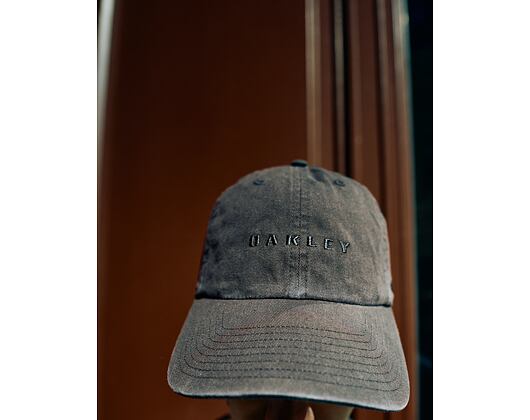 Kappe Oakley - '47 Soho Gen Dad Cap - Pitch Black