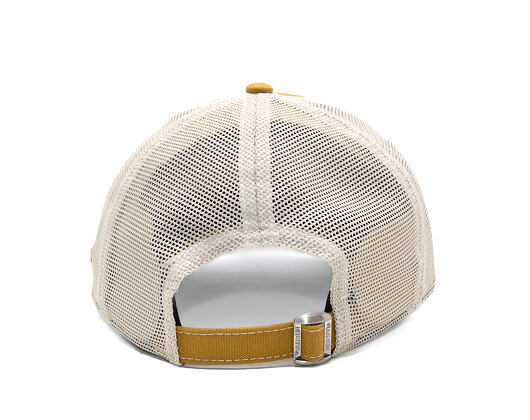 Kappe New Era - MLB Cotton Canvas Trucker 9TWENTY - LA Dodgers - Dusted Ochre