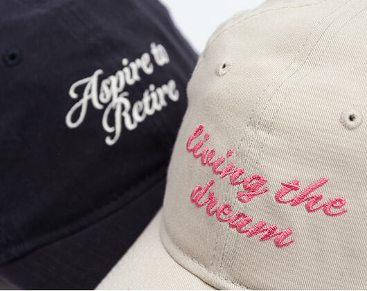 Damen Kappe New Era - Branded Slogan 9TWENTY - Stone / Pink