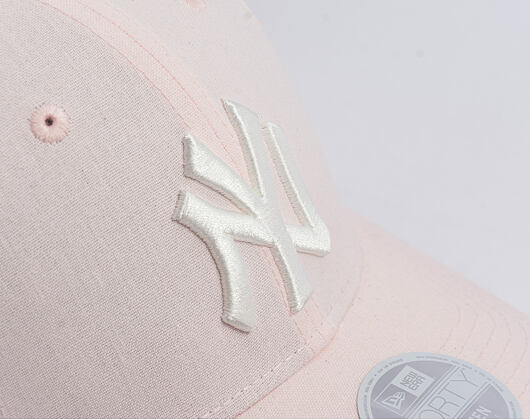 Damen Kappe New Era - MLB Linen 9FORTY - NY Yankees - Blush Pink