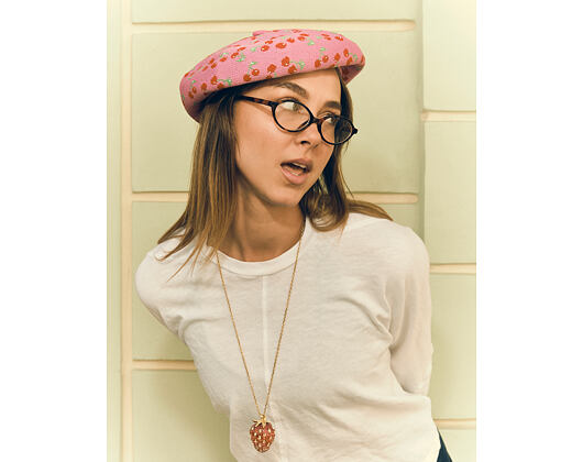 Baskenmütze Kangol - Tropic Cherry Jax Beret - Bright Fuchsia