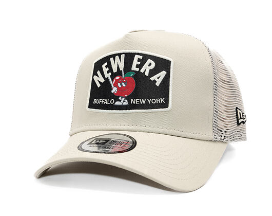 Kappe New Era - Branded Summer Patch 9FORTY A-Frame Trucker - Stone