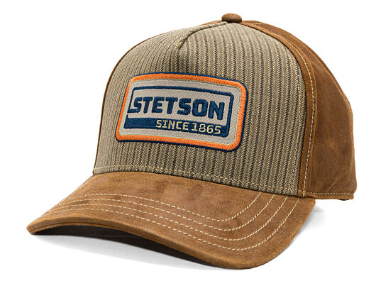 Kappe Stetson - Trucker Cap - Cotton Linen Stripe - 647