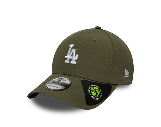 Kappe New Era - MLB Recycled Midi 9FORTY - LA Dodgers - New Olive / White