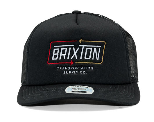 Kappe Brixton - Caldwell Np Hp Trucker Hat - Black/Black