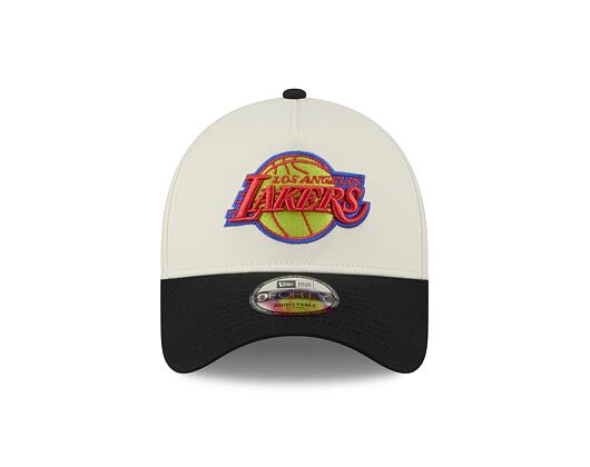 Kappe New Era - NBA Thermal Vision 9FORTY A-Frame - LA Lakers - Chrome White
