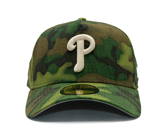 Kappe New Era - MLB Ripstop Camo 59FORTY - Philadelphia Phillies - Woodland Camo