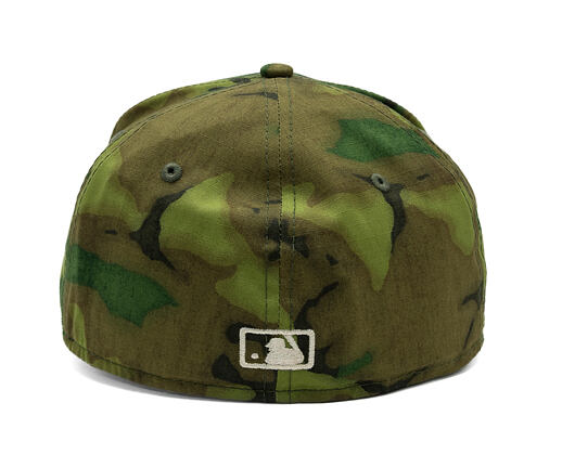 Kappe New Era - MLB Ripstop Camo 59FORTY - NY Mets - Woodland Camo