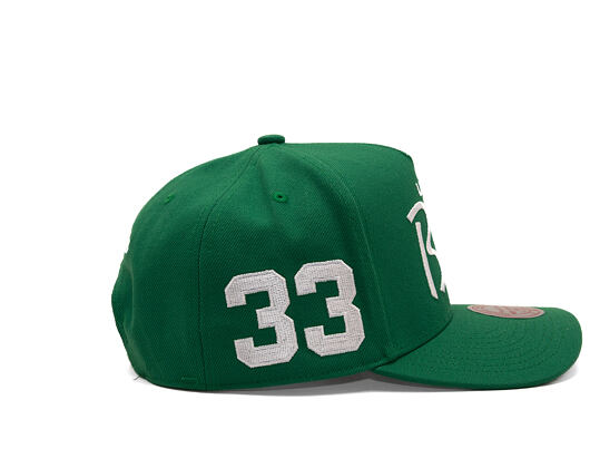 Kappe Mitchell & Ness - Player Script Hwc - NBA - Boston Celtics - Larry Bird - Green