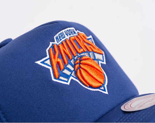 Kappe Mitchell & Ness - Evergreen Trucker - NBA - New York Knicks - Blue