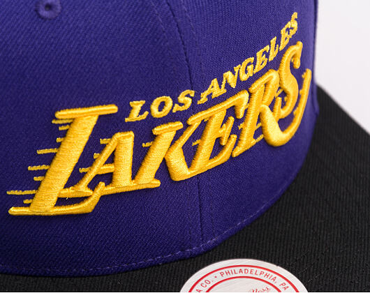 Kappe Mitchell & Ness - Legendary Away - NBA - Los Angeles Lakers - Purple