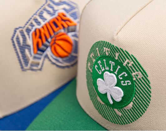 Kappe Mitchell & Ness - Off Tilted - NBA - Boston Celtics - Off White