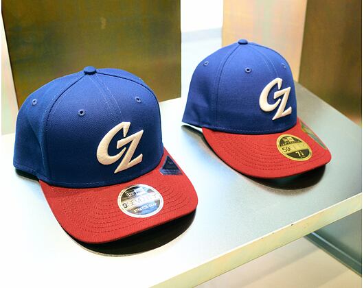 Kappe New Era - Team Core Low Profile 59FIFTY - Baseball Czechia - Blue