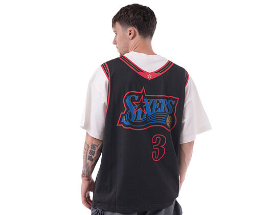 T-Shirt Mitchell & Ness - Best In Class - 1997 - NBA - Philadelphia 76Ers - Allen Iverson - Black