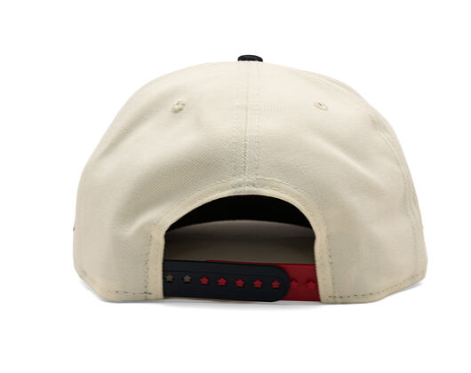 Kappe New Era - MLB "American Flag" 9FIFTY - Philadelphia Phillies - Chrome White