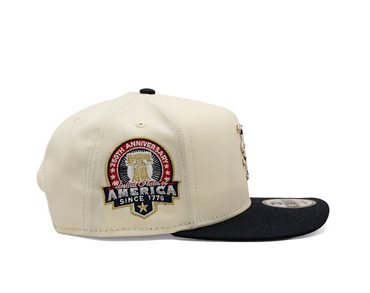 Kappe New Era - MLB "American Flag" 9FIFTY - NY Mets - Chrome White
