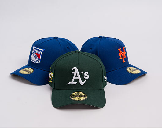 Kappe New Era - MLB "Anniversary Patch" 59FORTY A-Frame - Oakland Athletics - Team Color