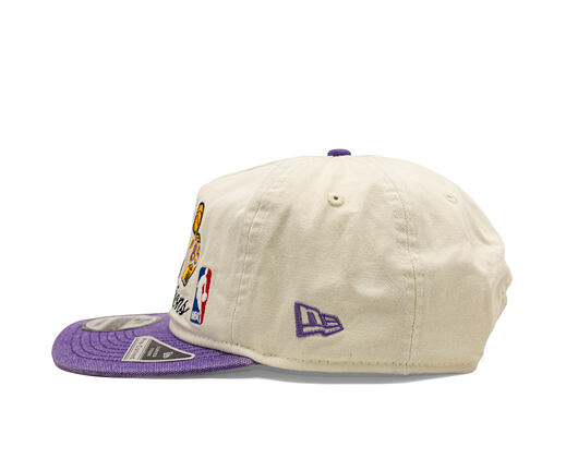 Kappe New Era - NBA "Hardwood Classic Champions" 19TWENTY - LA Lakers - Chrome White / Team Color