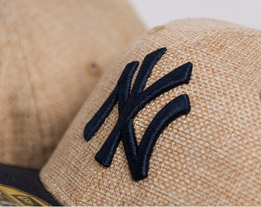 Kappe New Era - MLB "Summer Twine" 59FIFTY - NY Yankees - Team Color / Open Market Tan